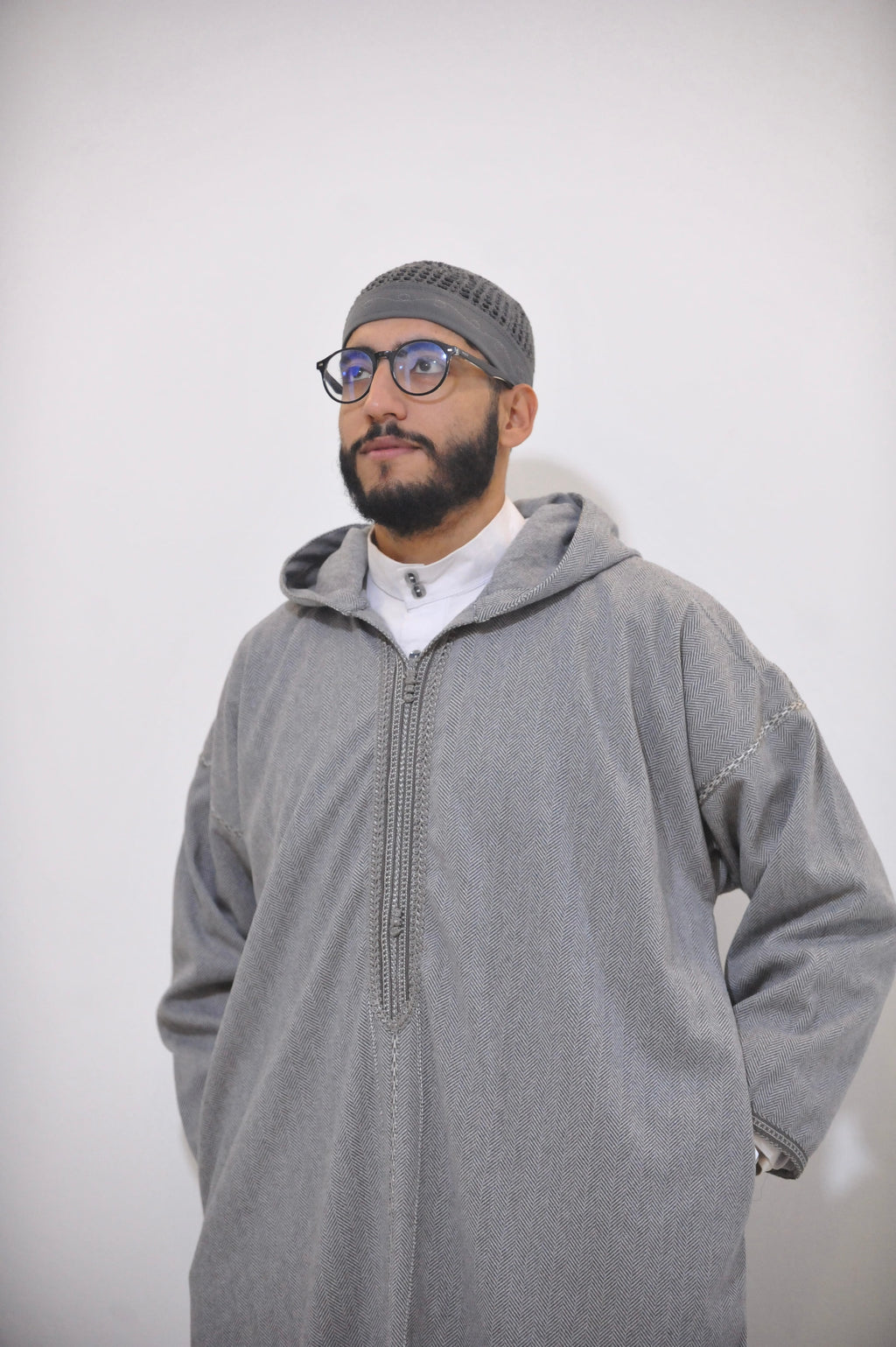 DJELLABA GRISE