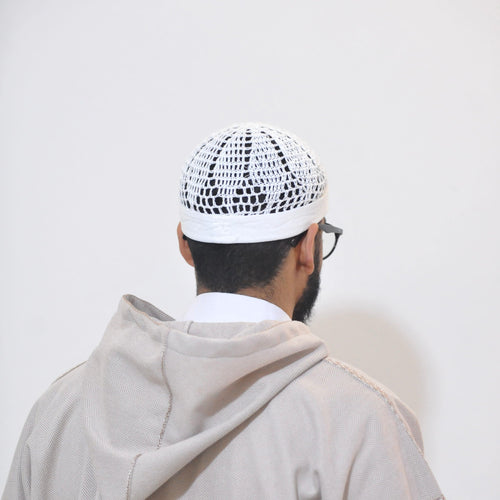 CHACHIA ÉGYPTIENNE BLANCHE